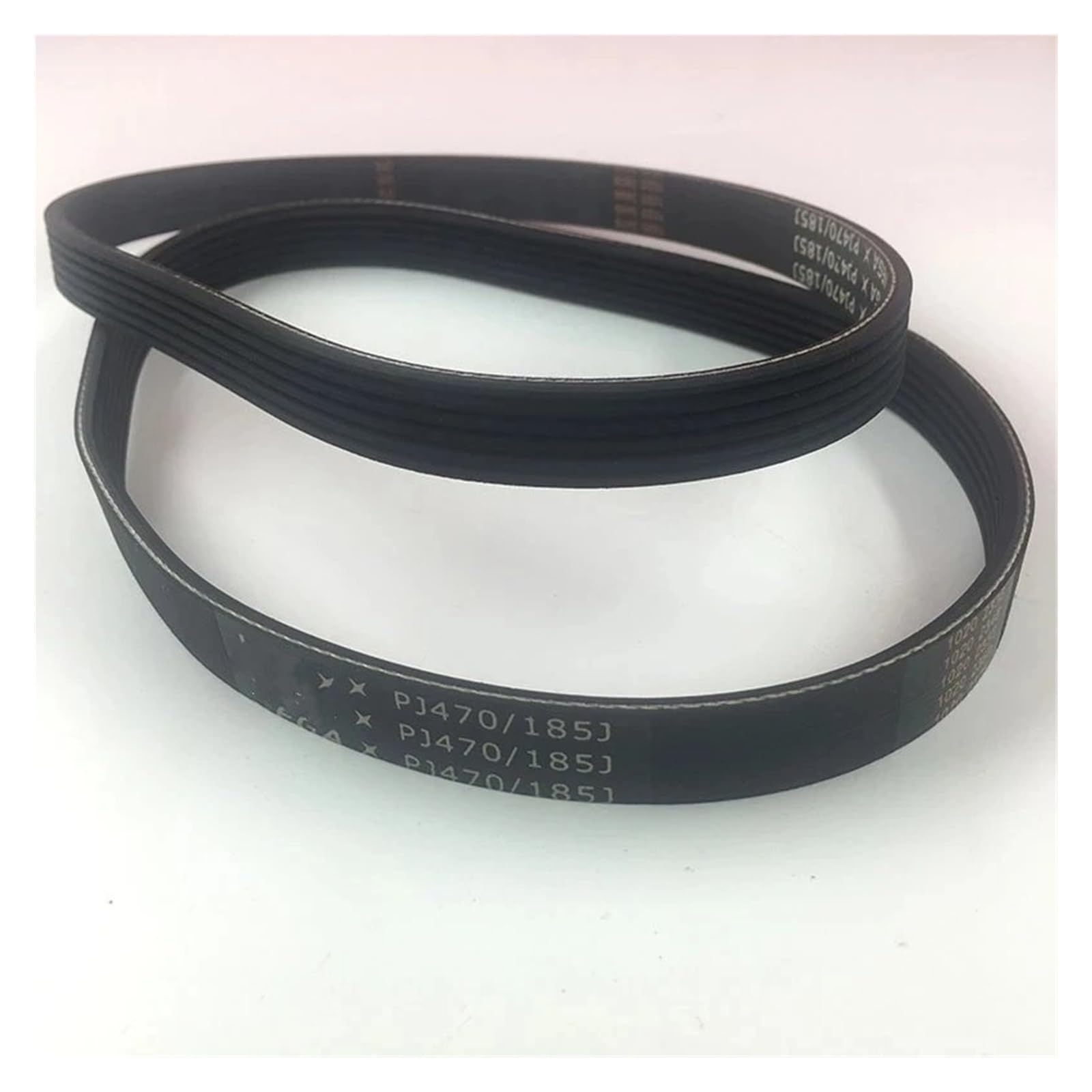 Correa Trapezoidal Drive Belt Correa En V De 2 Piezas PJ470 185J 5 Costillas 6 Costillas 7 Costillas 8 Costillas Correa Del Motor Del Cortacésped(7Ribs)
