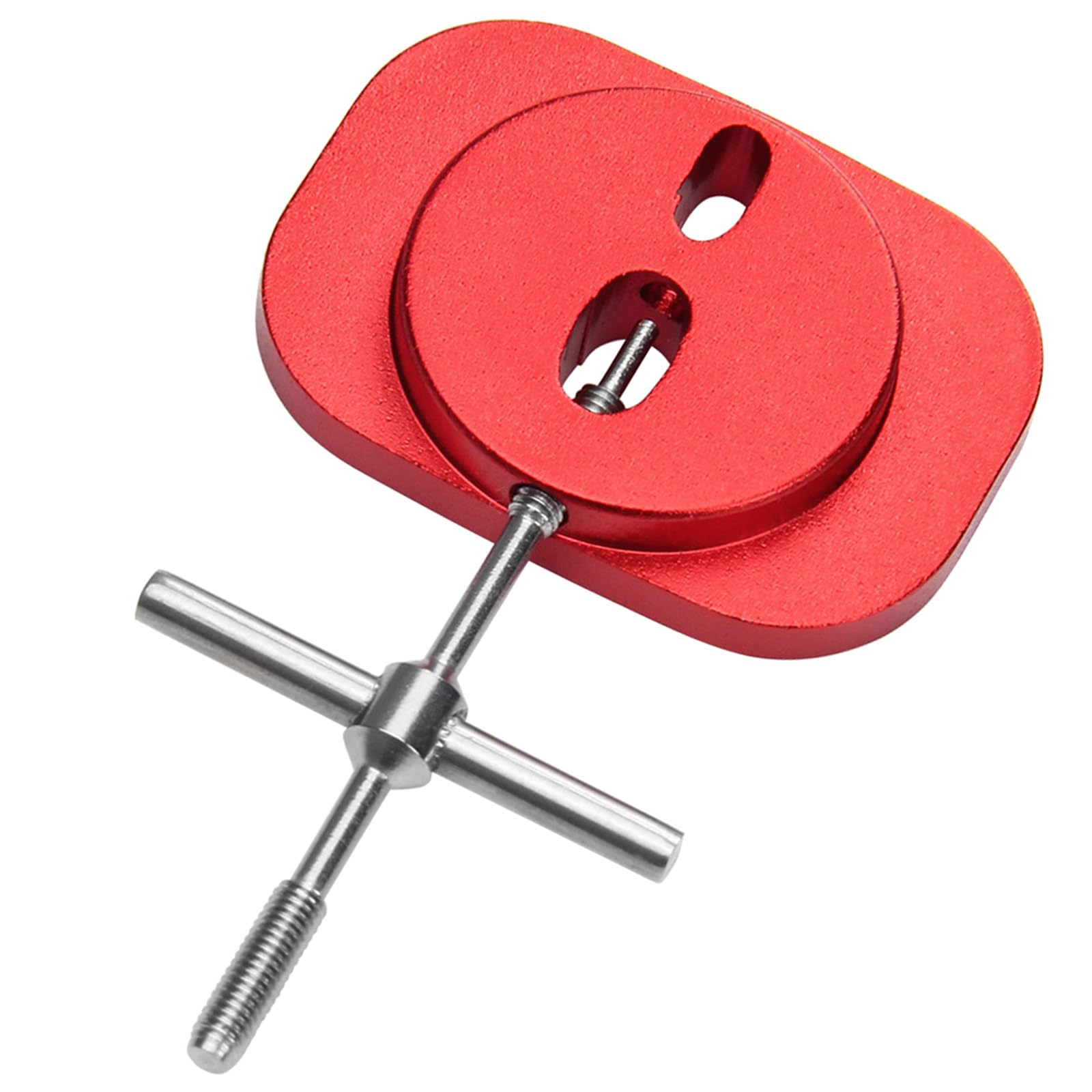 Portable Fishing Reel Bearing Pin Remover Aluminium Alloy Spool Pin Puller Spool Bearing Removal Tool Easy to Use Spool Bearing Removal Tool Portable Baitcasting Maintenance Repair Fishing Tool Sports, Fitness