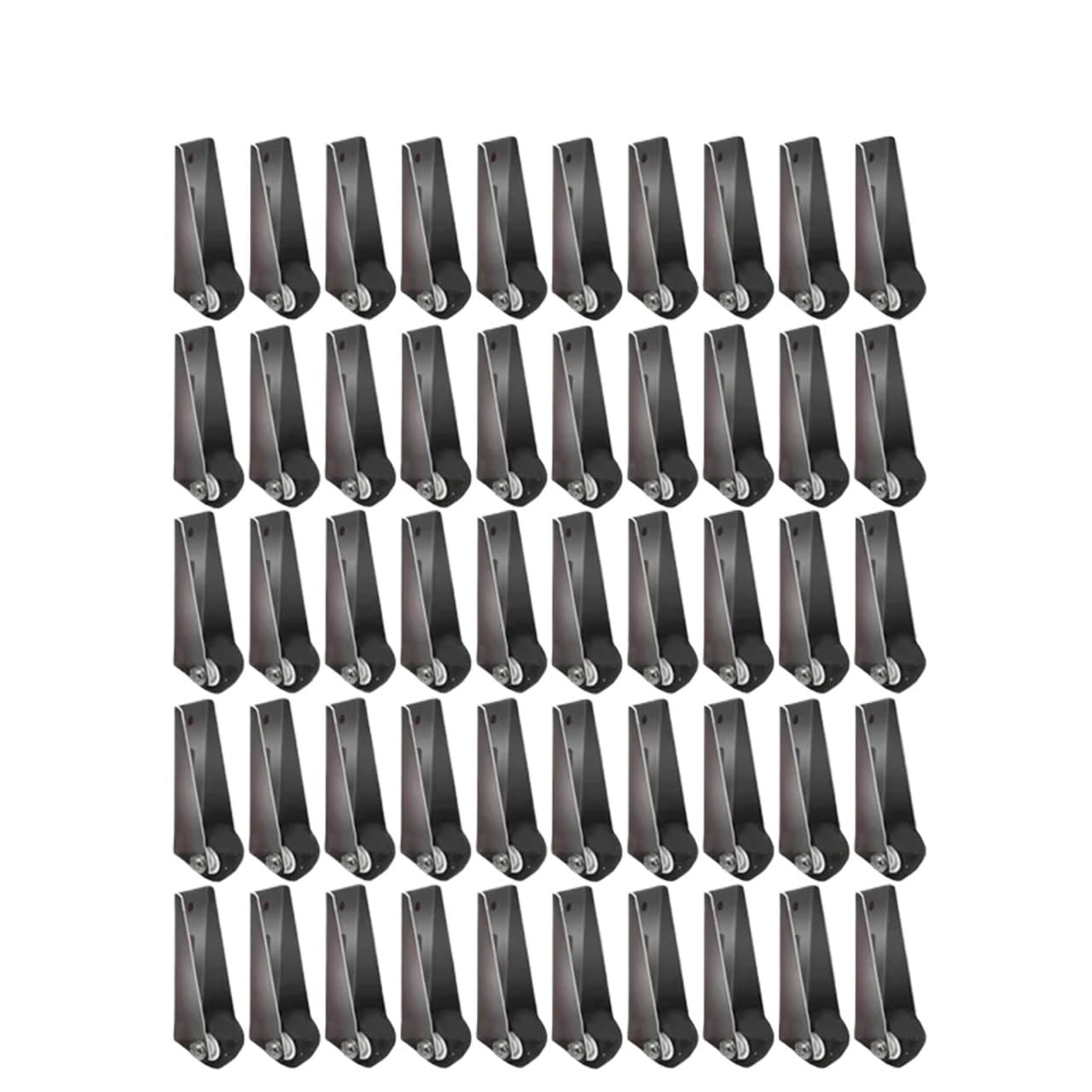 Caster Wheels, Door Sag Support Wheels Reinforced Door Swivel Casters Smooth e Casters Multifunctional Trolley Furniture Casters(50PCS)