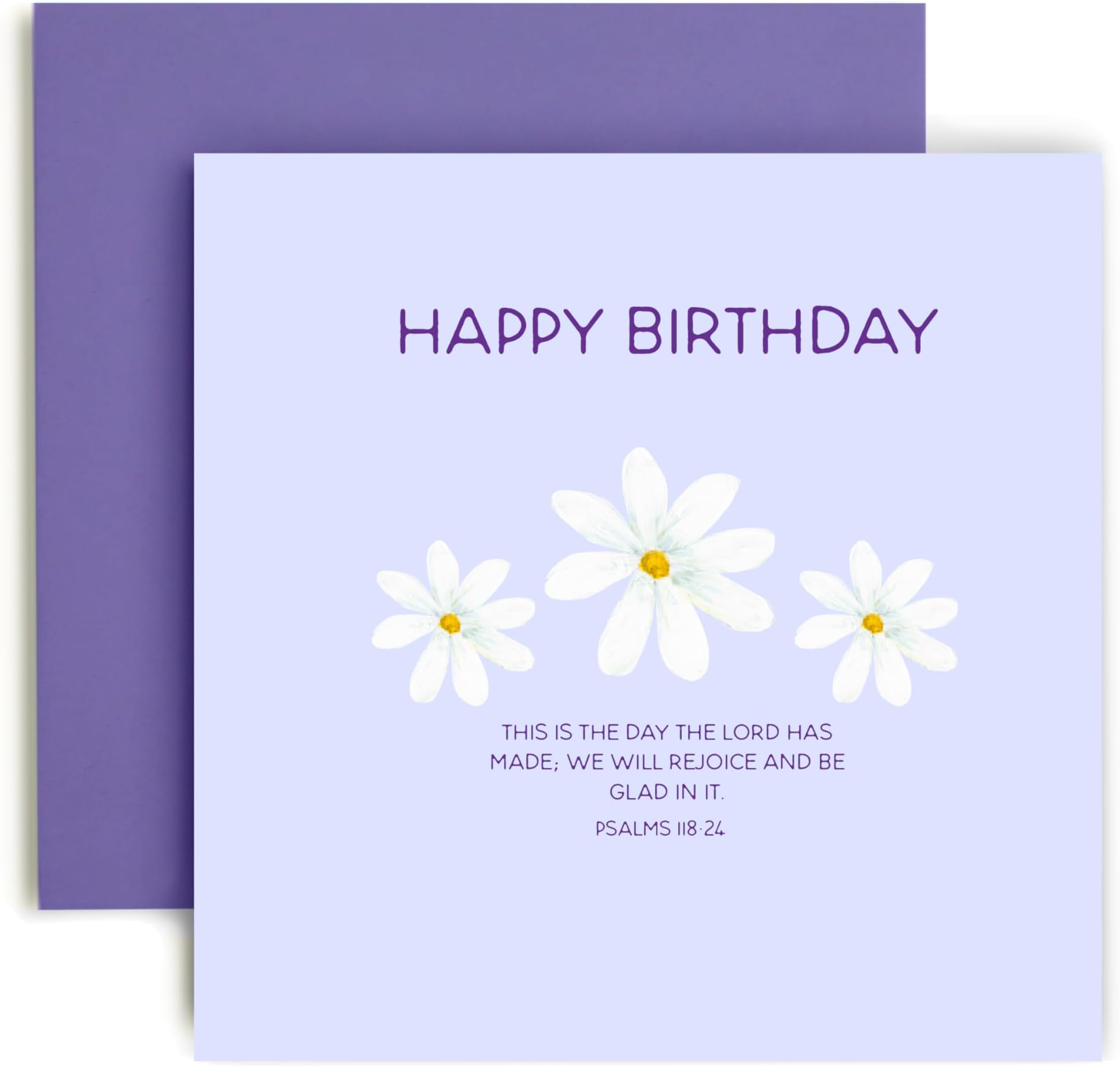 Christian Bible Verse Birthday Card - Religious Blessings - Faith in ...