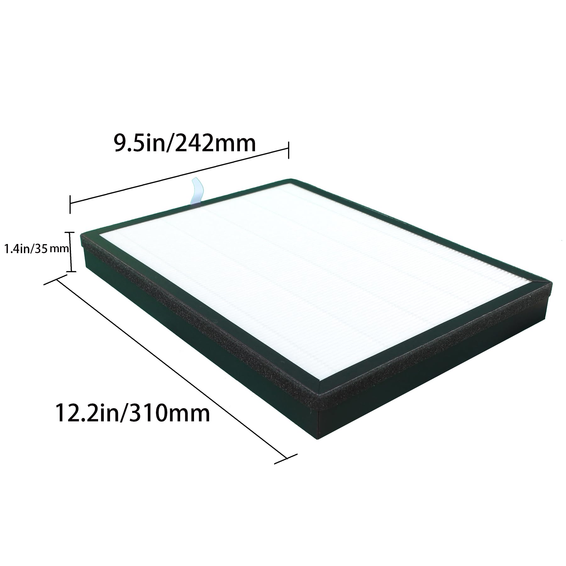 FU20-M08 (CAF-H20) - Filtro de combinación de HEPA y carbón activo para purificador de aire Toshiba CAF-X33XPL CAF X33XPL