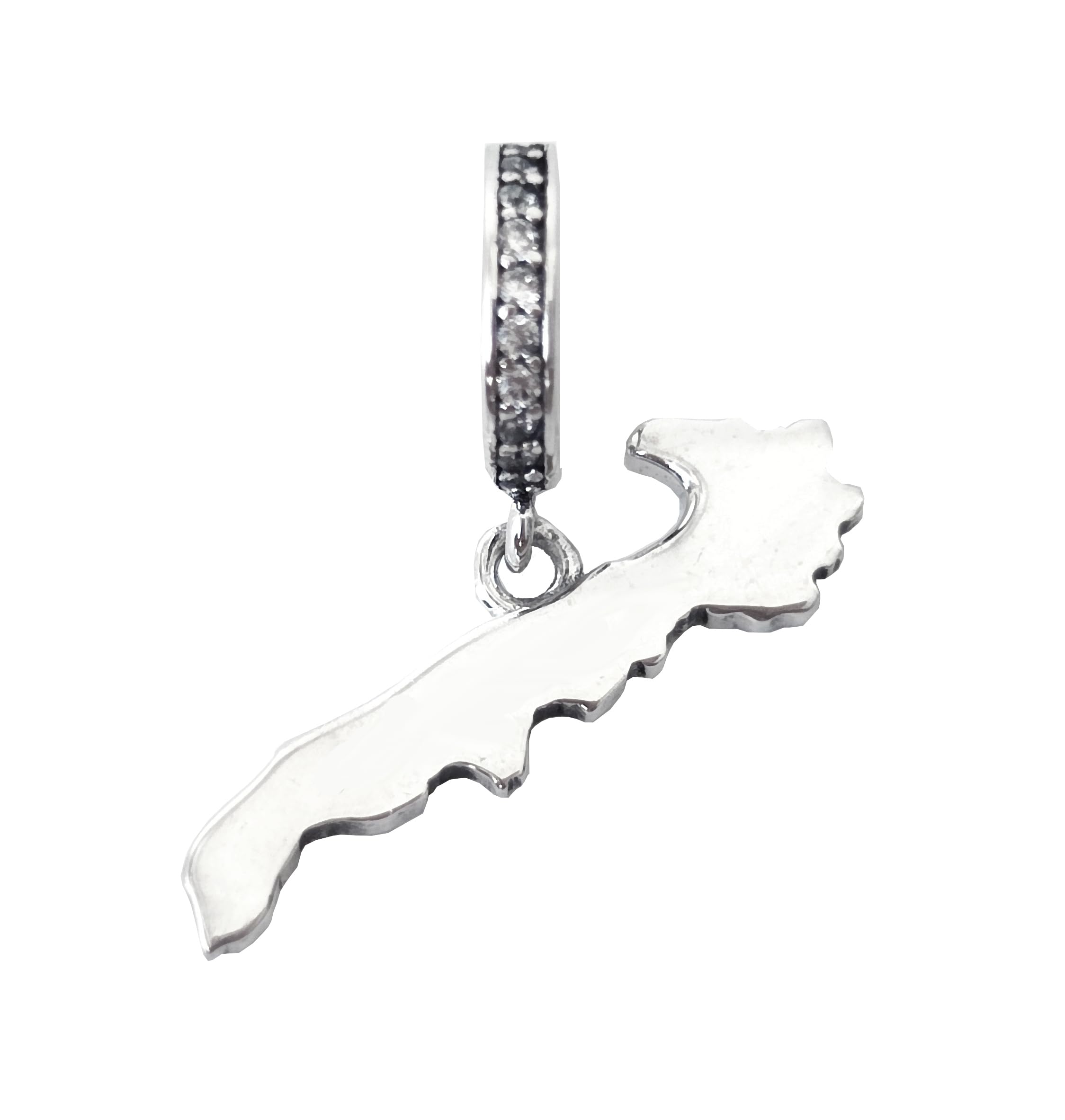Charm regione Puglia Italia souvenir ciondolo pendente in argento 925 - Les Folies per Pandora