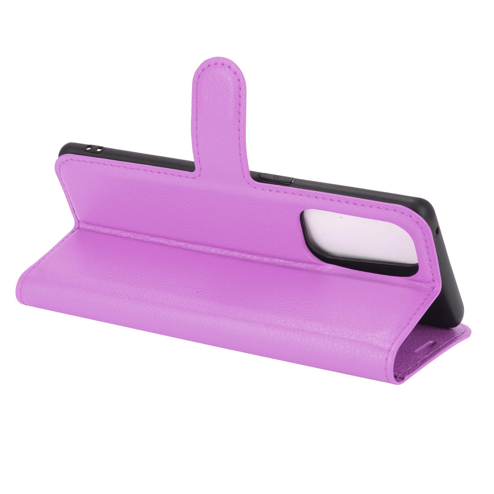 Custodia Portafoglio In Pelle Artificiale Con Supporto E Chiusura Magnetica Per Oppo Find X3 Lite, Slot Per Carte, Include Stilo Colorato Omaggio - 4
