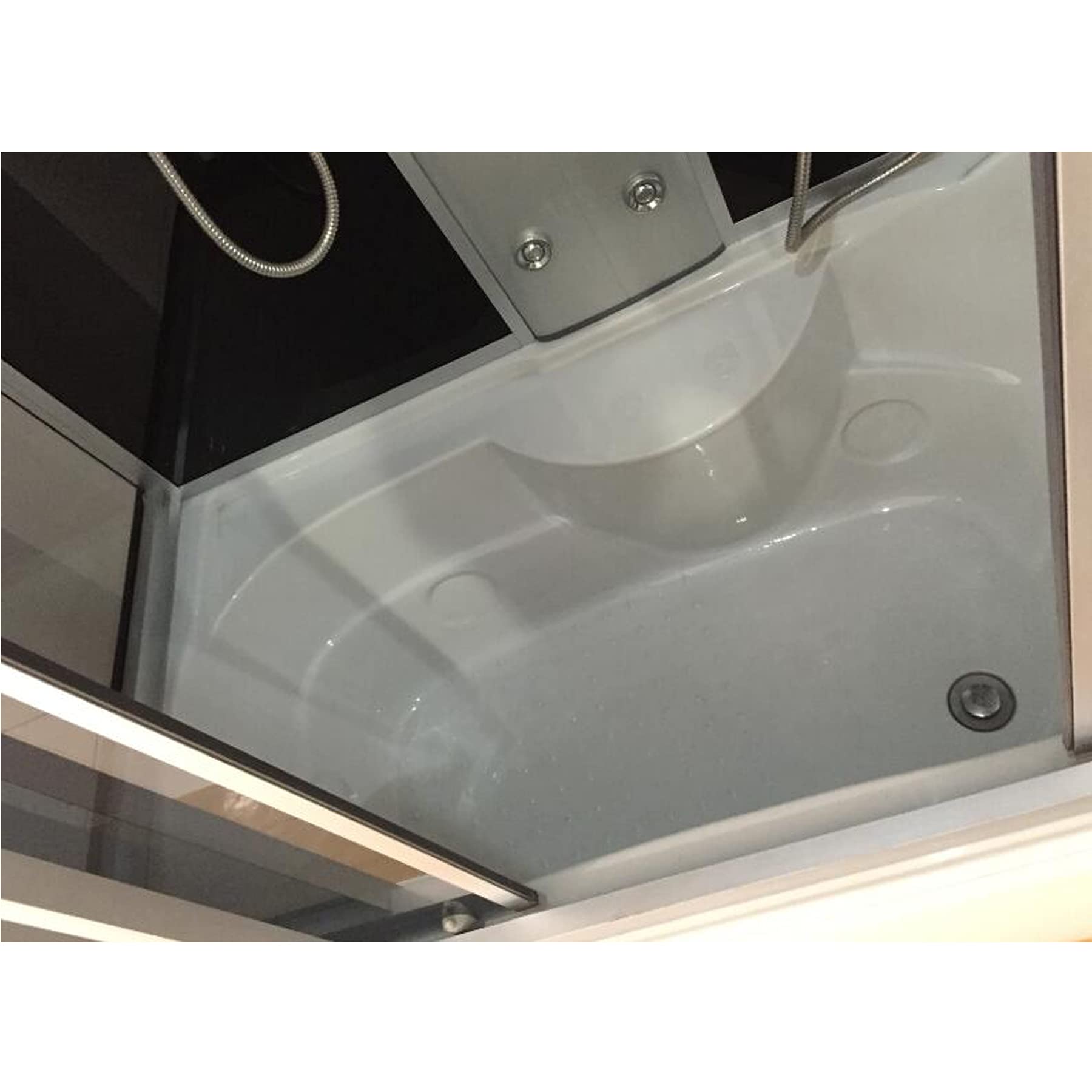 BAIGNOIRE BALNEO MASSANTE ANGLE HAUTE BAIN TOURBILLON 150 x 83 Model SICILY