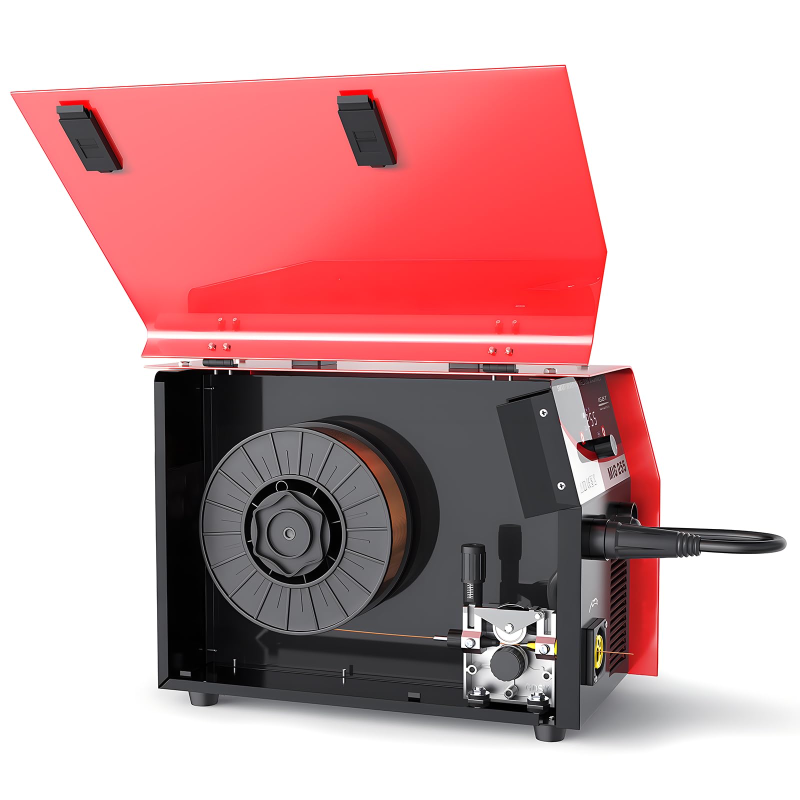 VECOR WELDING Soldador MIG MAG 255A, Máquina de Soldadura MIG con Gas