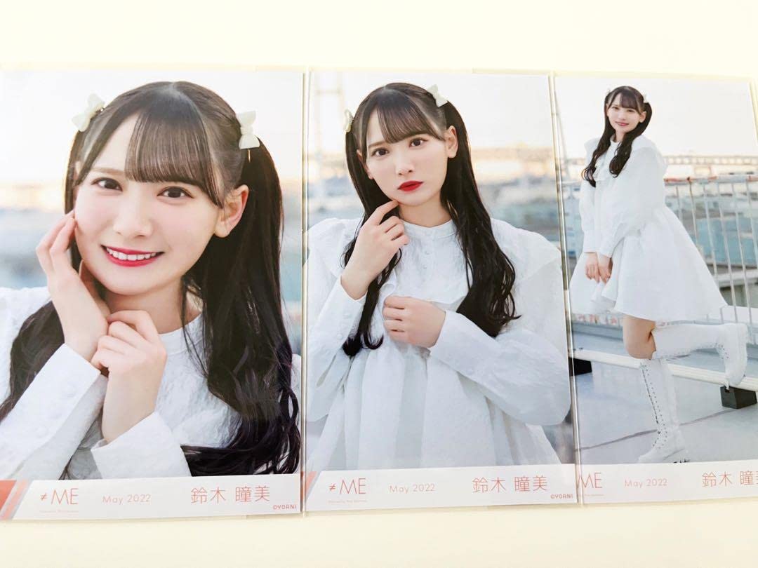 Amazon.co.jp: ノイミー 鈴木瞳美 君はスパークル 生写真 コンプ 2  