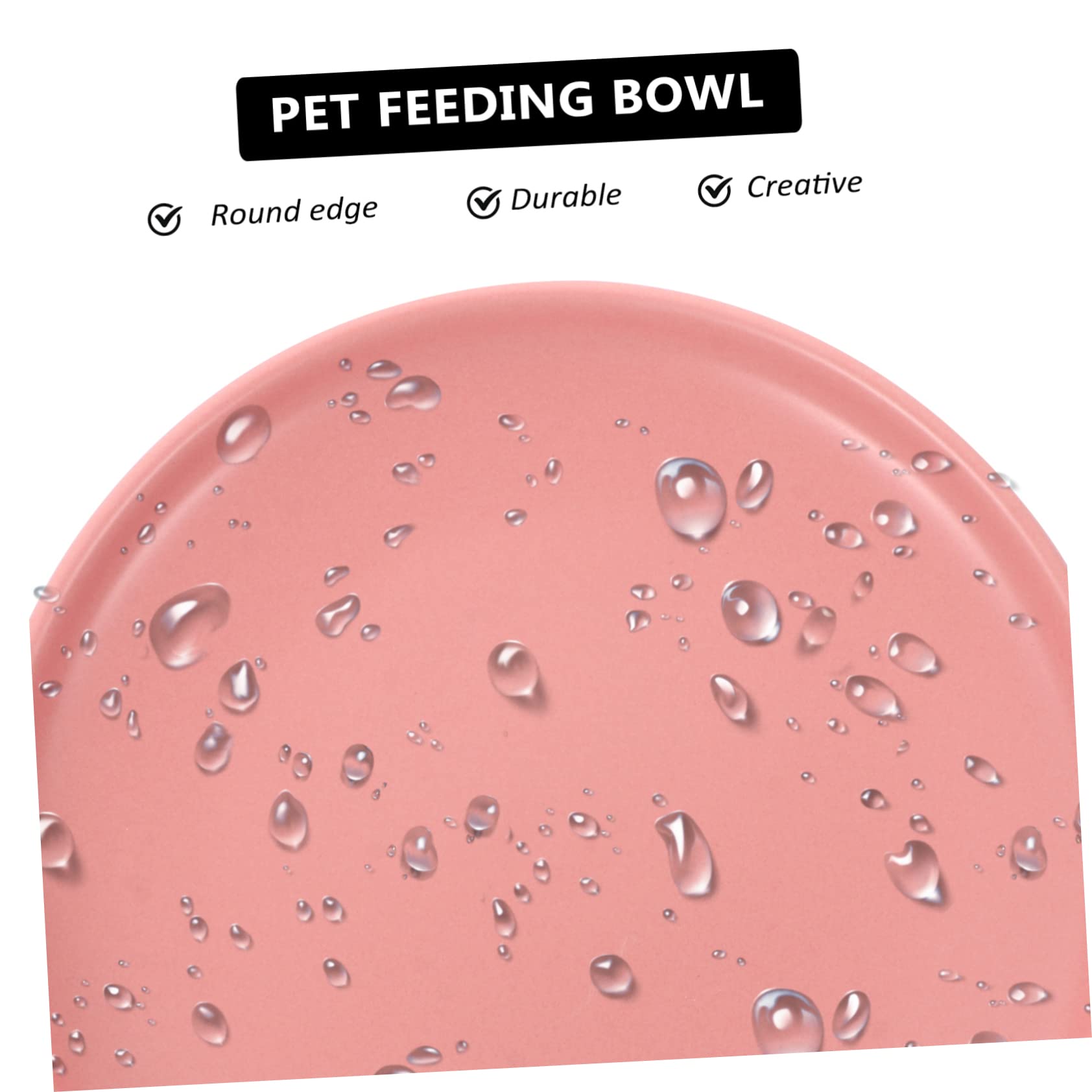 VANZACK Ceramic Cat Bowl Non Spill Feeding Dish for Cats Durable Pet Bowl for Food Water Whisker Friendly Design for Kittens and Pets