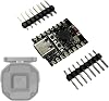 ESP32-C3 Development Board, ESP32 Microcontroller Development Board - Mini Module Microcontroller Processor | ESP32 Board Low Energy Expansion Board, Supports WiFi and Wireless Dual Mode