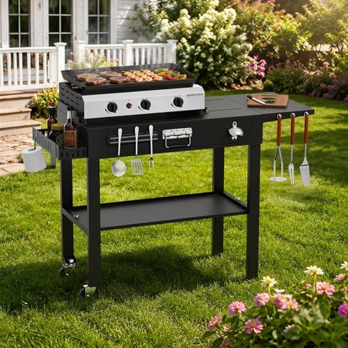 Mesa portátil para parrilla al aire libre soporte plegable ajustable SKOK 3