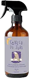 Home Spray Soneca da Zuri – Aromaterapia Infantil para Sono Reparador e Relaxamento – Fragrância 100% Natural com Lavanda e Bergamota