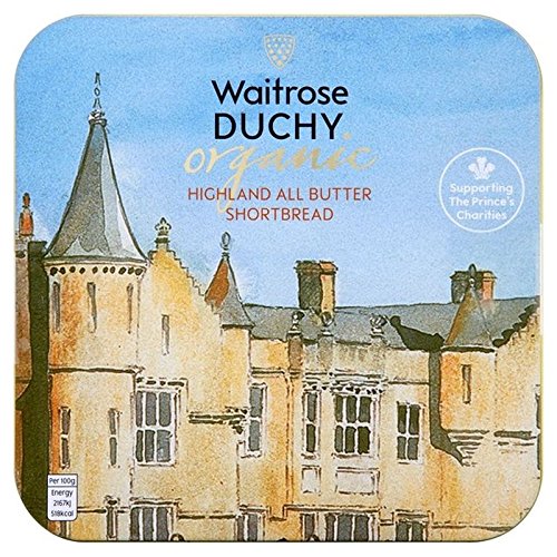 Duchy Waitrose Organic Originals Shortbread Tin 300g (Pack of 6)