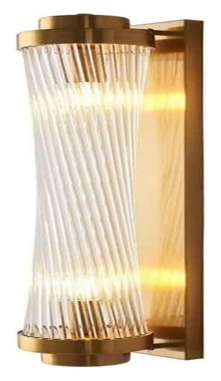 JYBNBBE Postmodern Crystal Wall Lamp Wall Light Adjustable Shape, Indoor Decorative Brass Wall Sconce,Chandelier