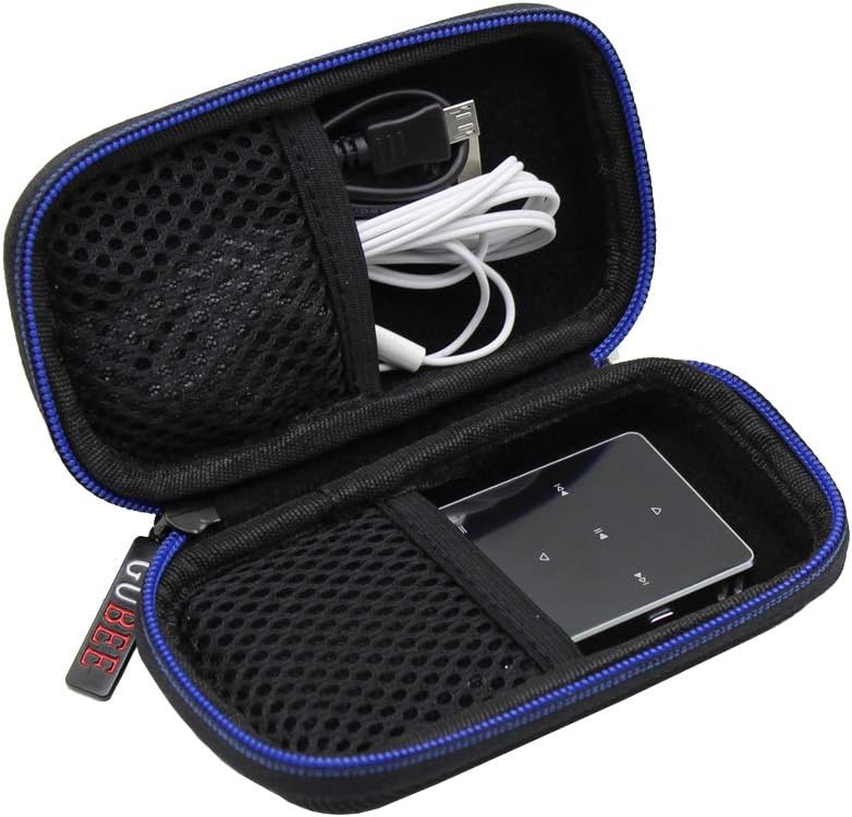 GUBEE Mp3 Player Case, Hard Travel Case Storage Bag for Bluetooth MP3/MP4 Player