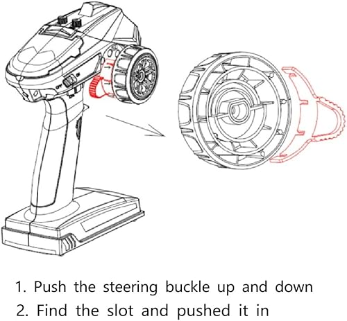 Miniatura 6 de X6 6 canales Rc transmisor y receptor P6FG Gyro incorporado modo mixto fuera de control remoto para coche/barco/tanque remoto