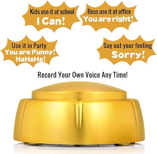 Miniatura 3 de Cover Botón fácil Botón de conversación de sonido grabable Botones de entrenamiento de voz de perro Botones de sonido parlantes Botón de grabación