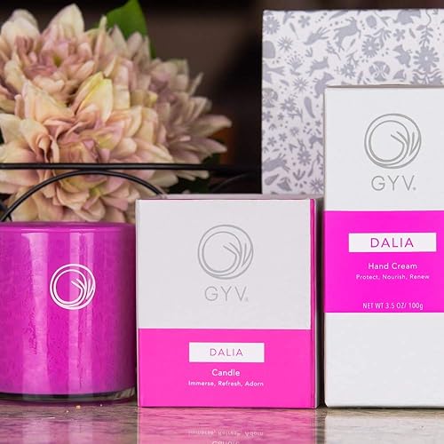 Miniatura 4 de Crema hidratante para manos GYV (3.5 oz) para mujeres, hombres  Fórmula de aceites botánicos para piel seca (Dalia)