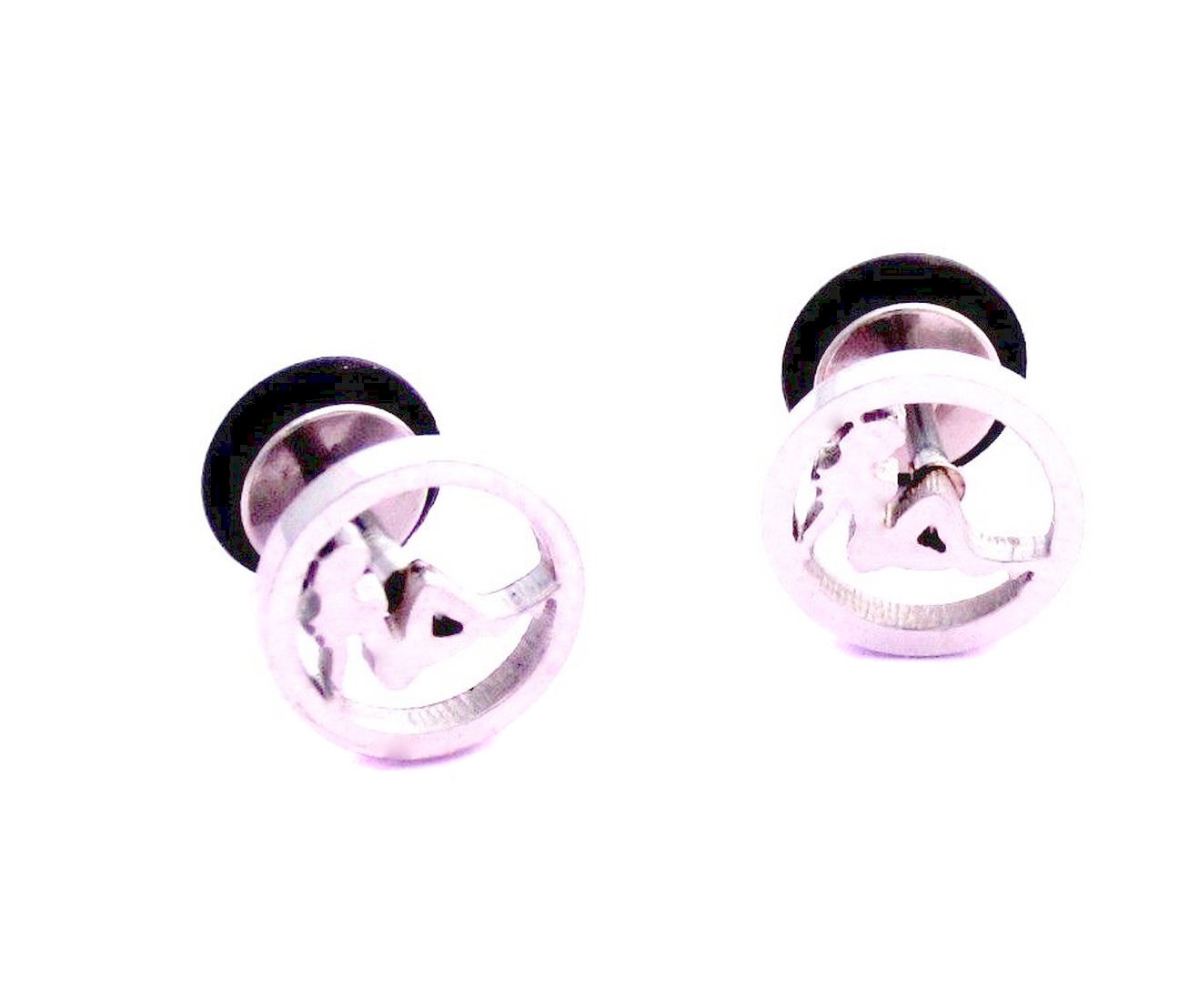 the jewelbox Zivom® Lady Surgical Stainless Steel Stud Earring Pair For Men-picture-18