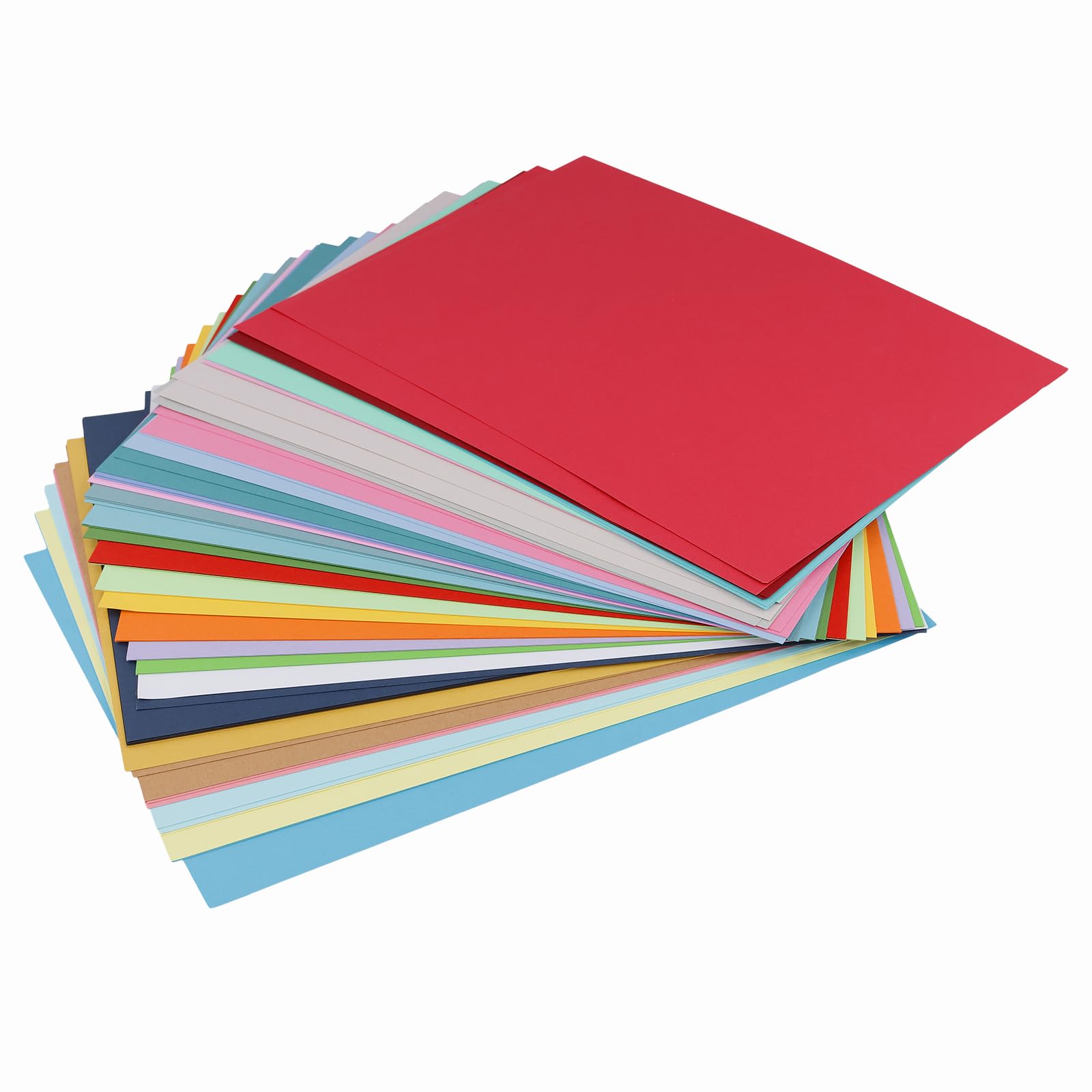 ZOENHOU 300 Cartoncini Colorati A4 180 g/m², 30 Colori - Fogli di Carta Colorata Stampabile Fronte Retro per Bricolage, Origami, Fai da Te, 21x29,7 cm
