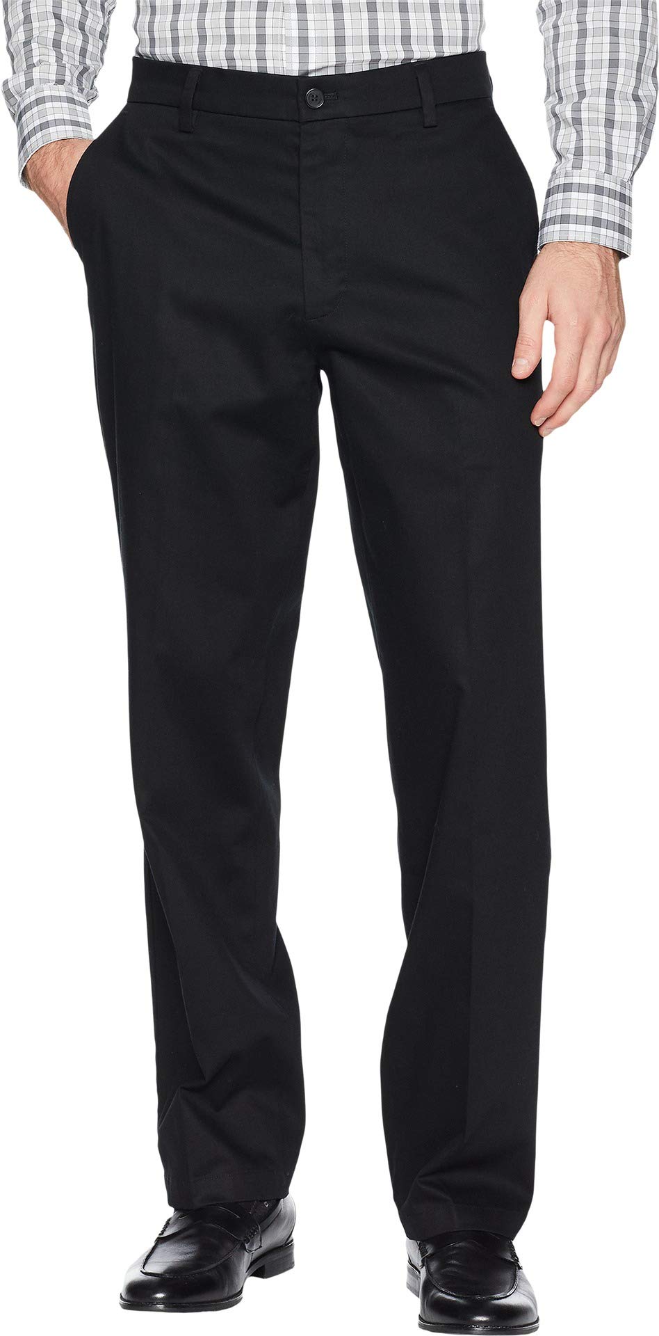 Dockers Mens Relaxed Fit Signature Khaki Lux Cotton Stretch Pants
