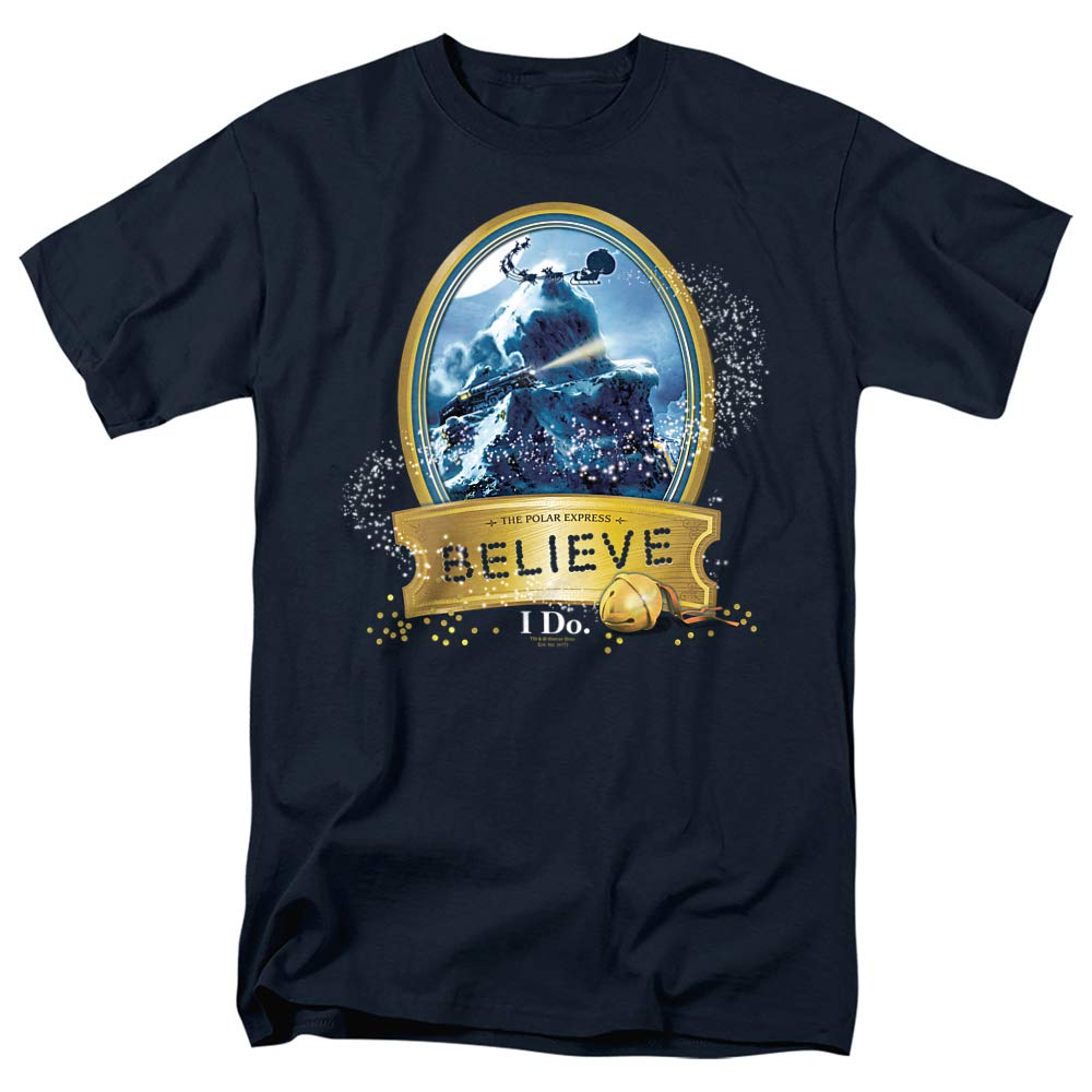 The Polar Express True Believer Unisex Adult T Shirt for Men and Woman