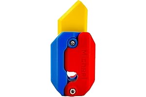 Dazzling 3D Printed Turnip Knife Toy - Unparalleled Fidgeting Delight