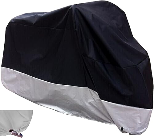 XYZCTEM Cubierta impermeable para motocicleta protege contra el sol se adapta a motores de hasta 108 pulgadas Tamaño XX y agujeros XYZCTEM Cubierta impermeable para motocicleta protege contra el sol se adapta a motores de hasta 108 pulgadas Tamaño XX y agujeros