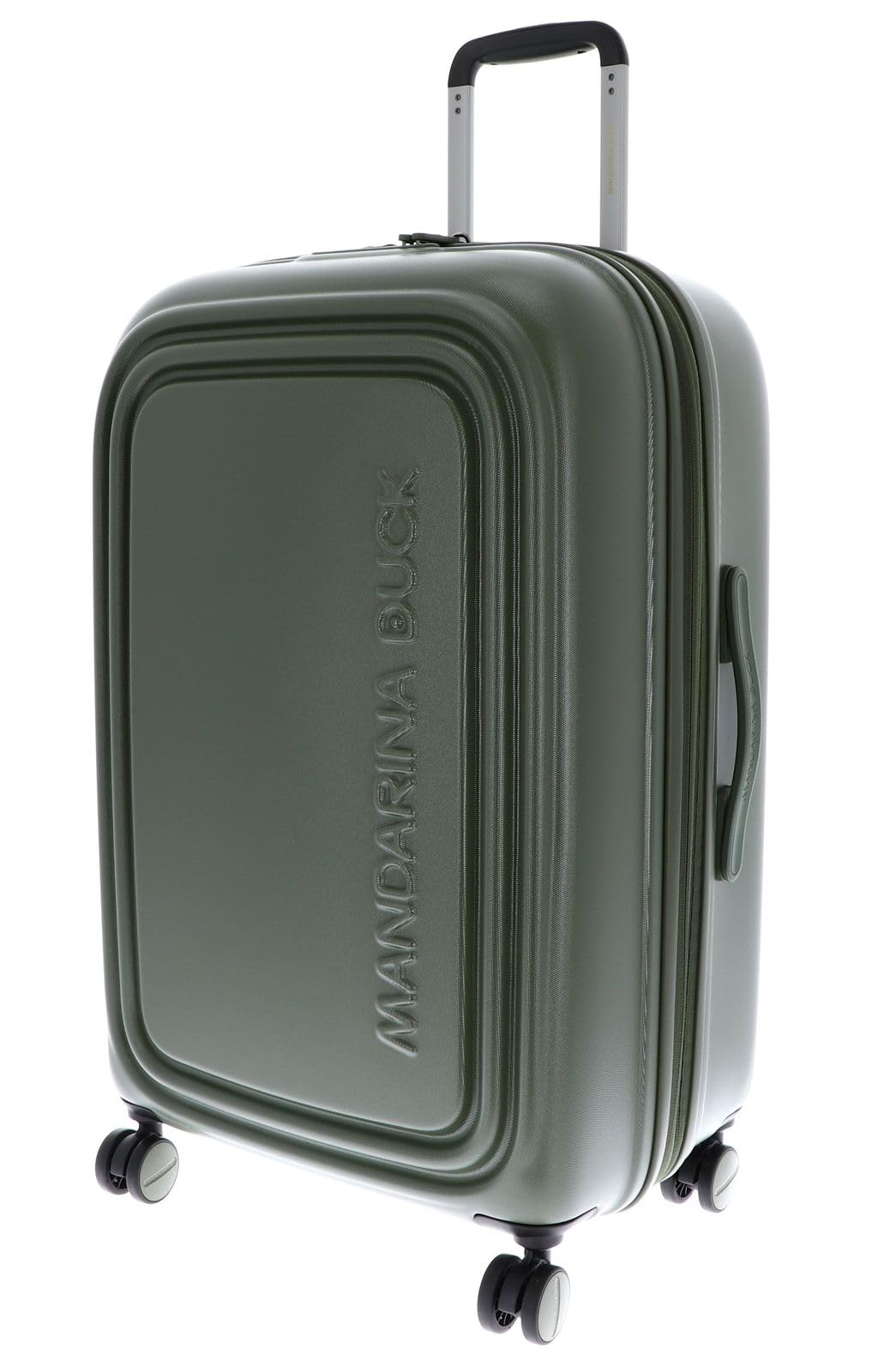 Mandarina Duck LOGODUCK + Trolley Medium EXP, Pine Green, M, LOGODUCK +