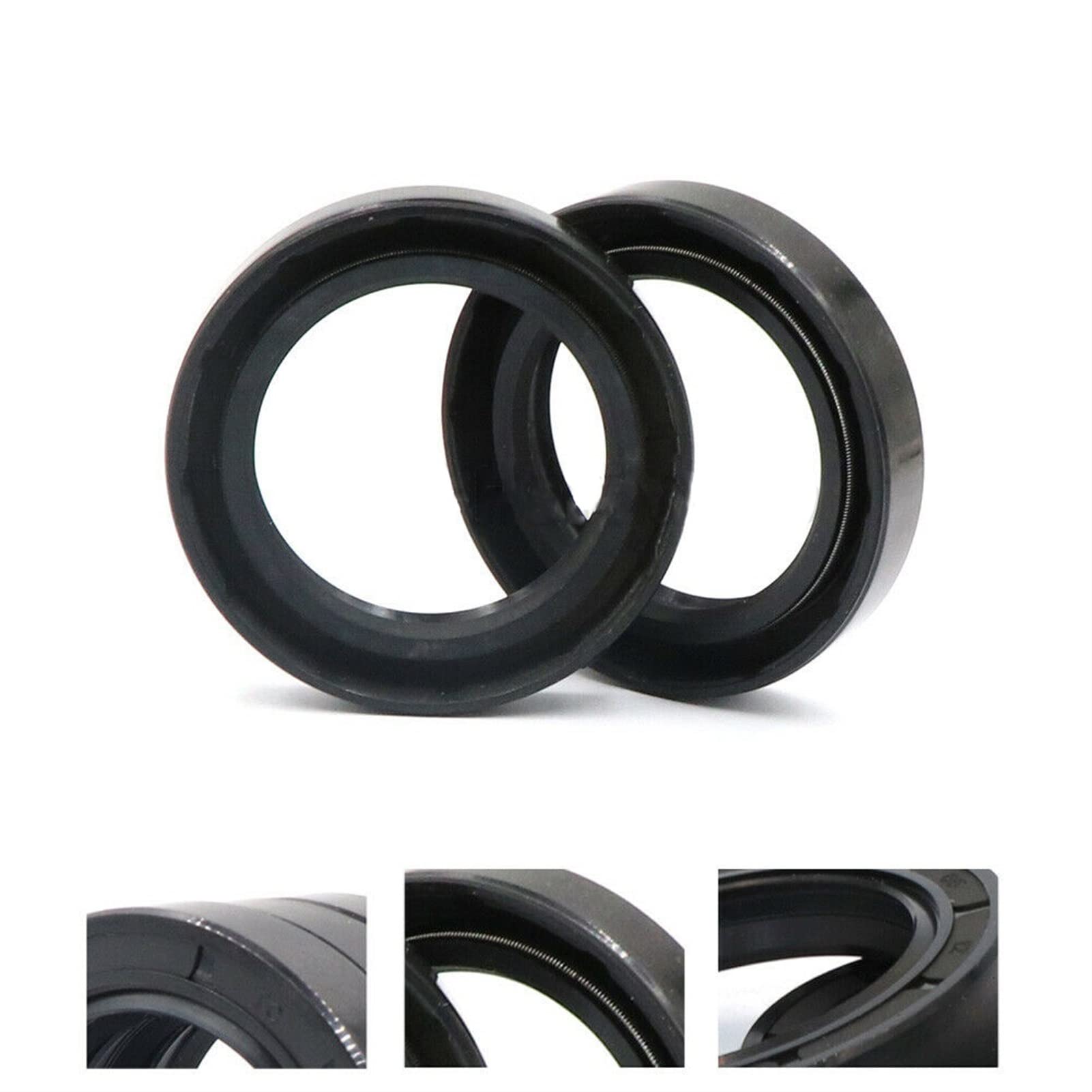 Anello Di Tenuta Paraolio 15x30x8 Mm - Doppio Labbro, NBR, Per Applicazioni Meccaniche - Foto 7