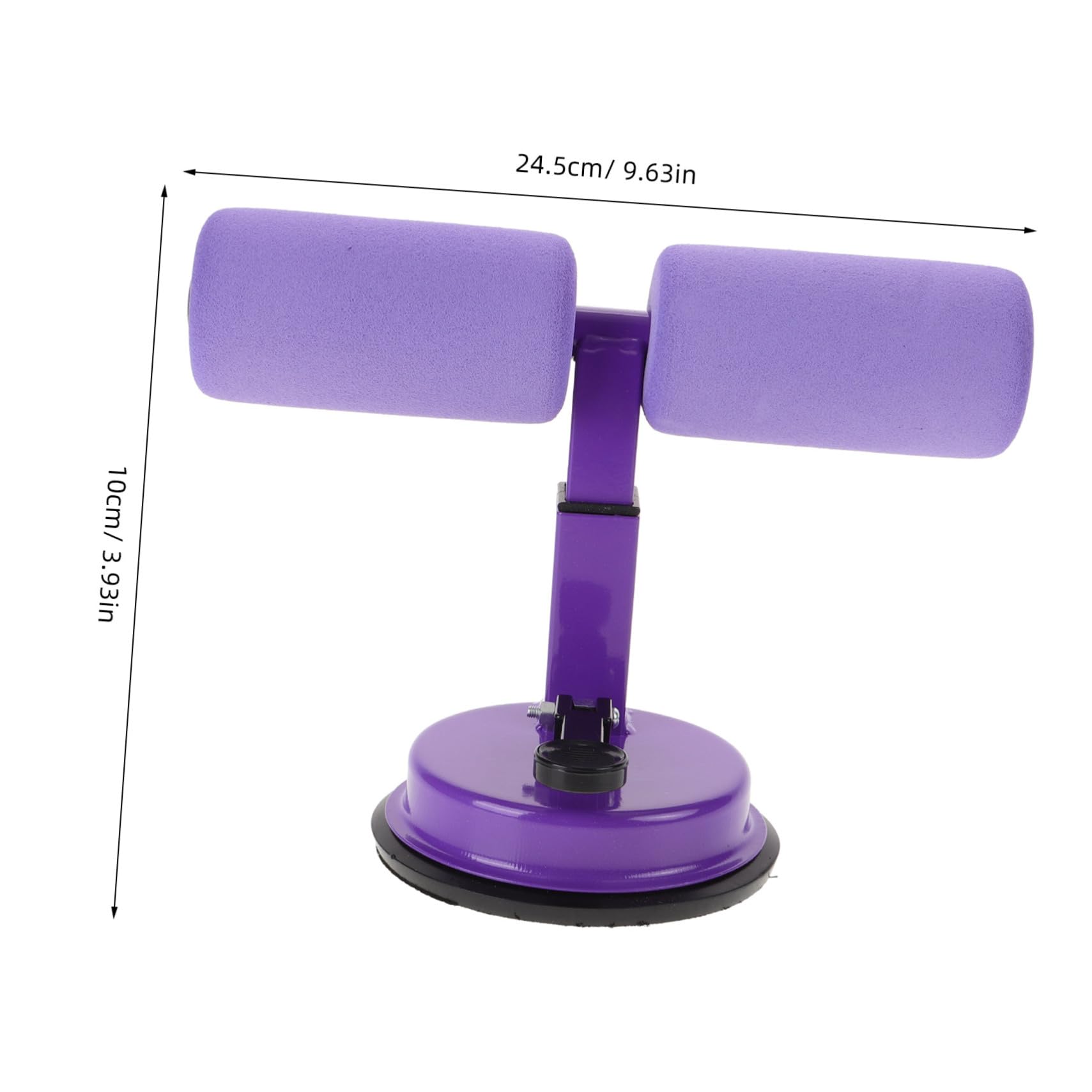 BRIGHTFUFU Adjustable Bench Gym Sit-up Machine Abdominal Curl Assist Device Ergonomic Sit-up Bar Portable Exercise Workout Tool