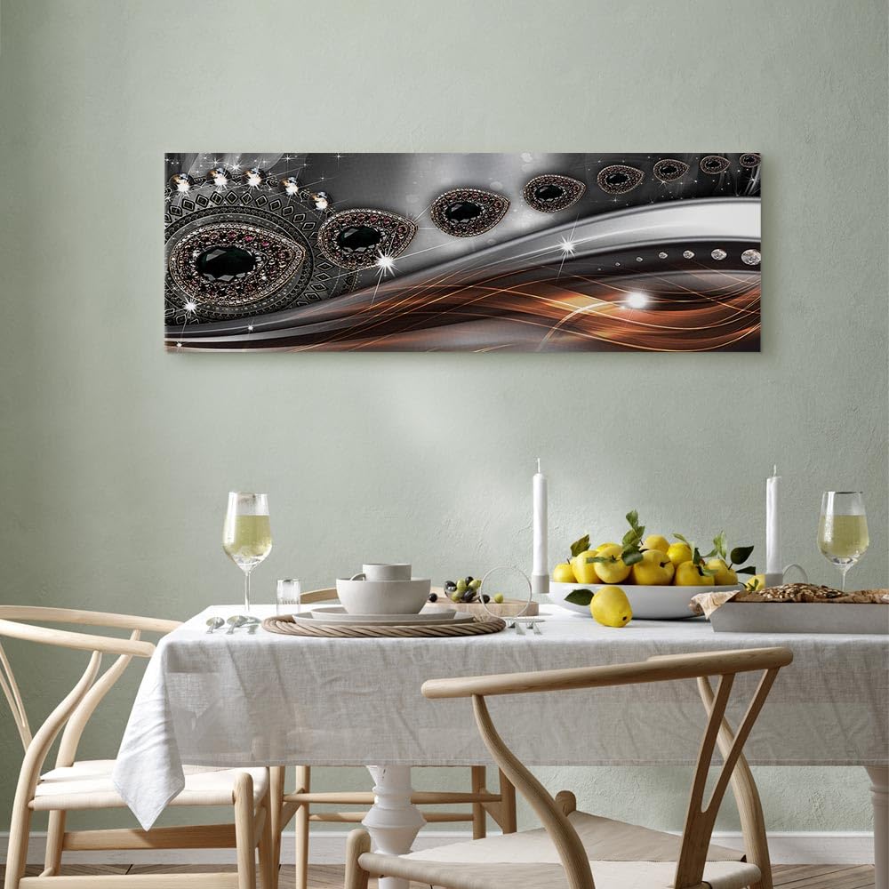 murando - Quadro Acustico Astratto 1 pezzo schiuma acustica Quadri Moderni Camera da Letto Matrimoniale - Stampa su Tela - Pannelli Fonoassorbenti Decorativi - Fonoassorbente Acustiche