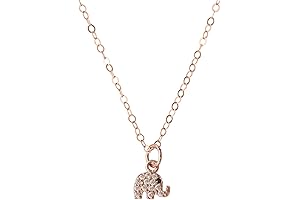 Designed By Stacey Handmade 14k Rose Gold Filled Necklace - Tiny Cubic...