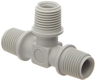 Tefen Nylon 6 6 Pipe Fitting Tee Gray 1 4 Npt Male Pack Of 5 Industrial Pipe Fittings Amazon Com Tools Home Improvement Tefen Nylon 6 6 Pipe Fitting Tee Gray 1 4 Npt Male Pack Of 5 Industrial Pipe Fittings Amazon Com Tools Home Improvement