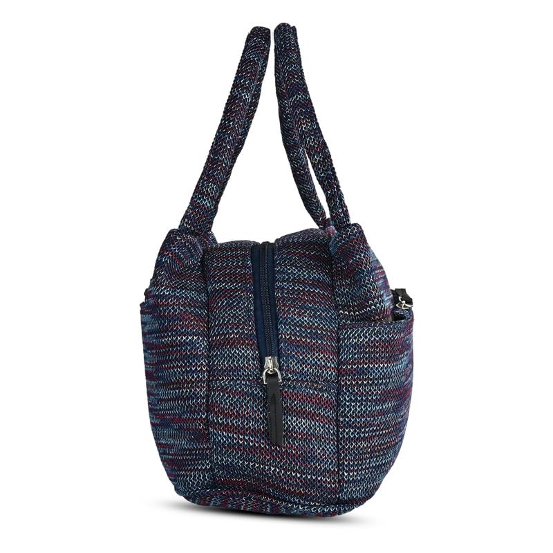 Image of ENSAC Fabric Lunch Bag for Women | Trendy Shoulder Lunch Handbag | Lightweight, Spacious & Stylish Tiffin Bag for Office, Shopping & Travel Use