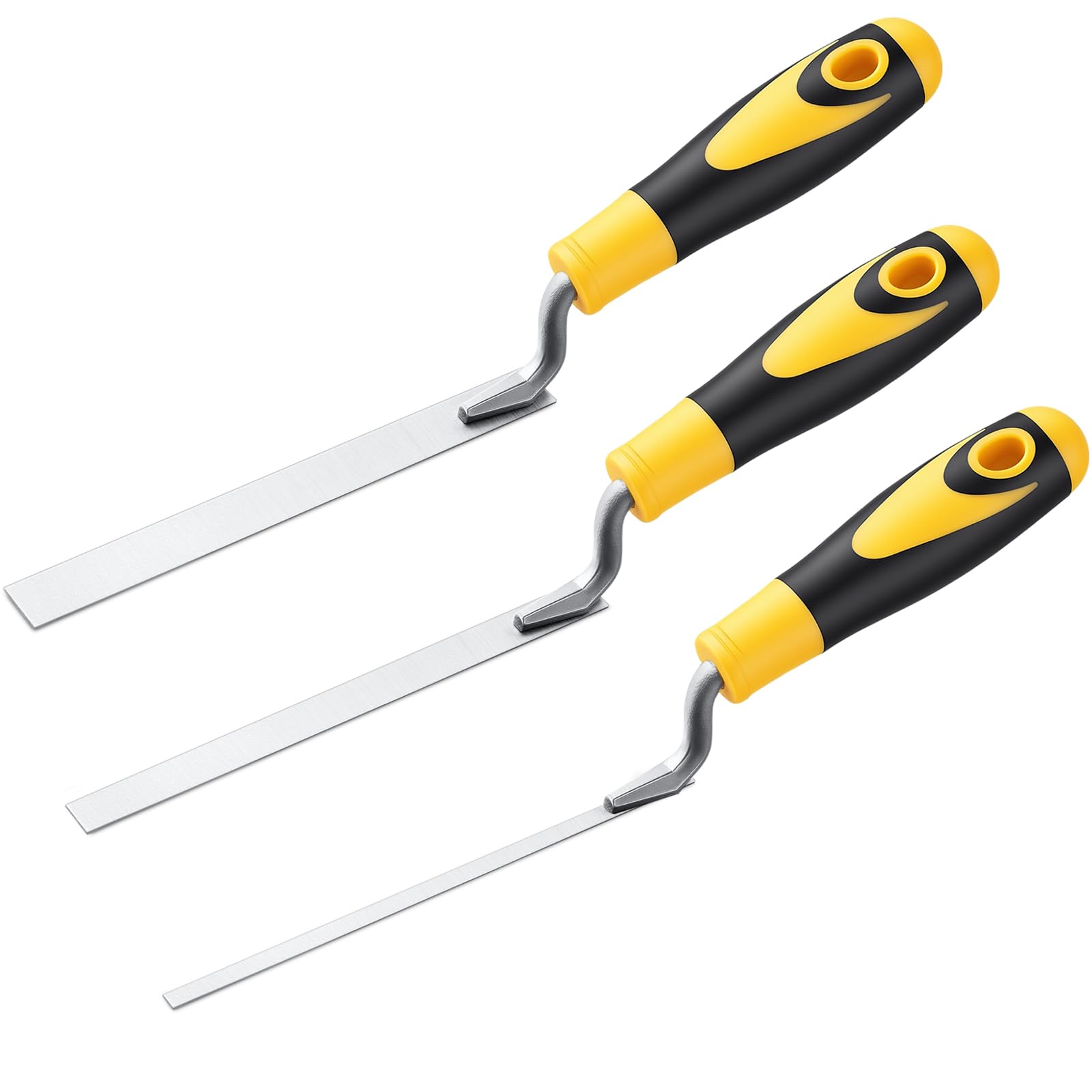 3 Pcs Pointer Trowel, 6-3/4" by 1/4", 3/8", 1/2",Wood Handle — Amazon image 11