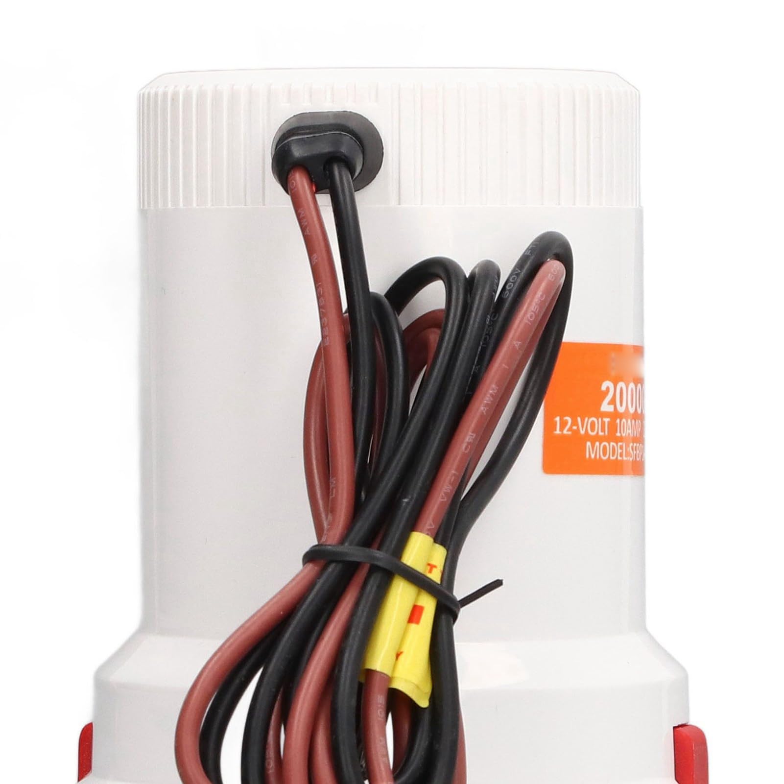 Keenso Bomba de Achique Sumergible de 12V, Diseño Ligero y Duradero