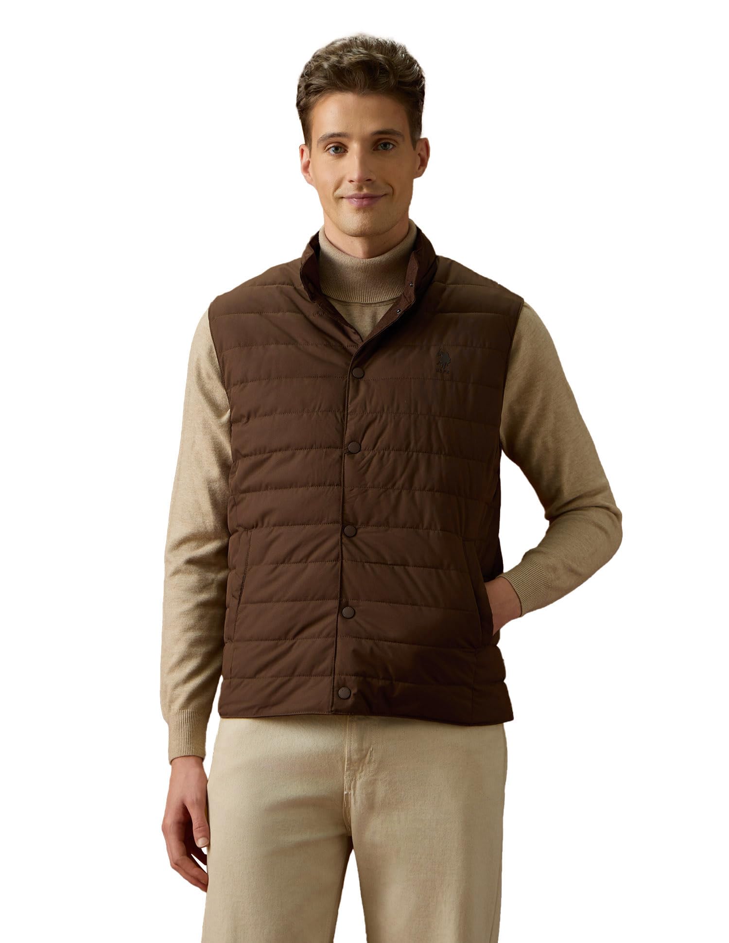 u.s. polo assn. U.s.polo association men's reversible equestrian aisle theater jacket-picture-37