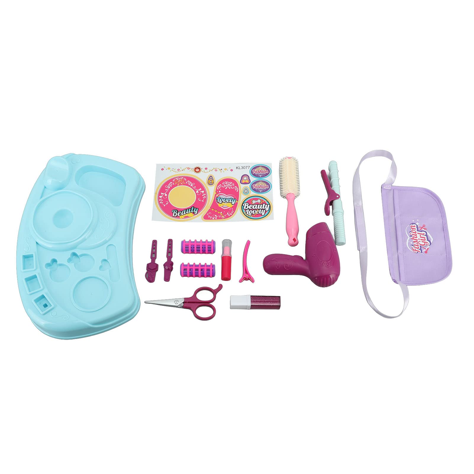 Topyond Children's Barbershop Toys Set, Gifts for Boys and Girls Over 3 Years Old, Hairdresser Hair Styling Toys, Barber Hairdressing Platform Set