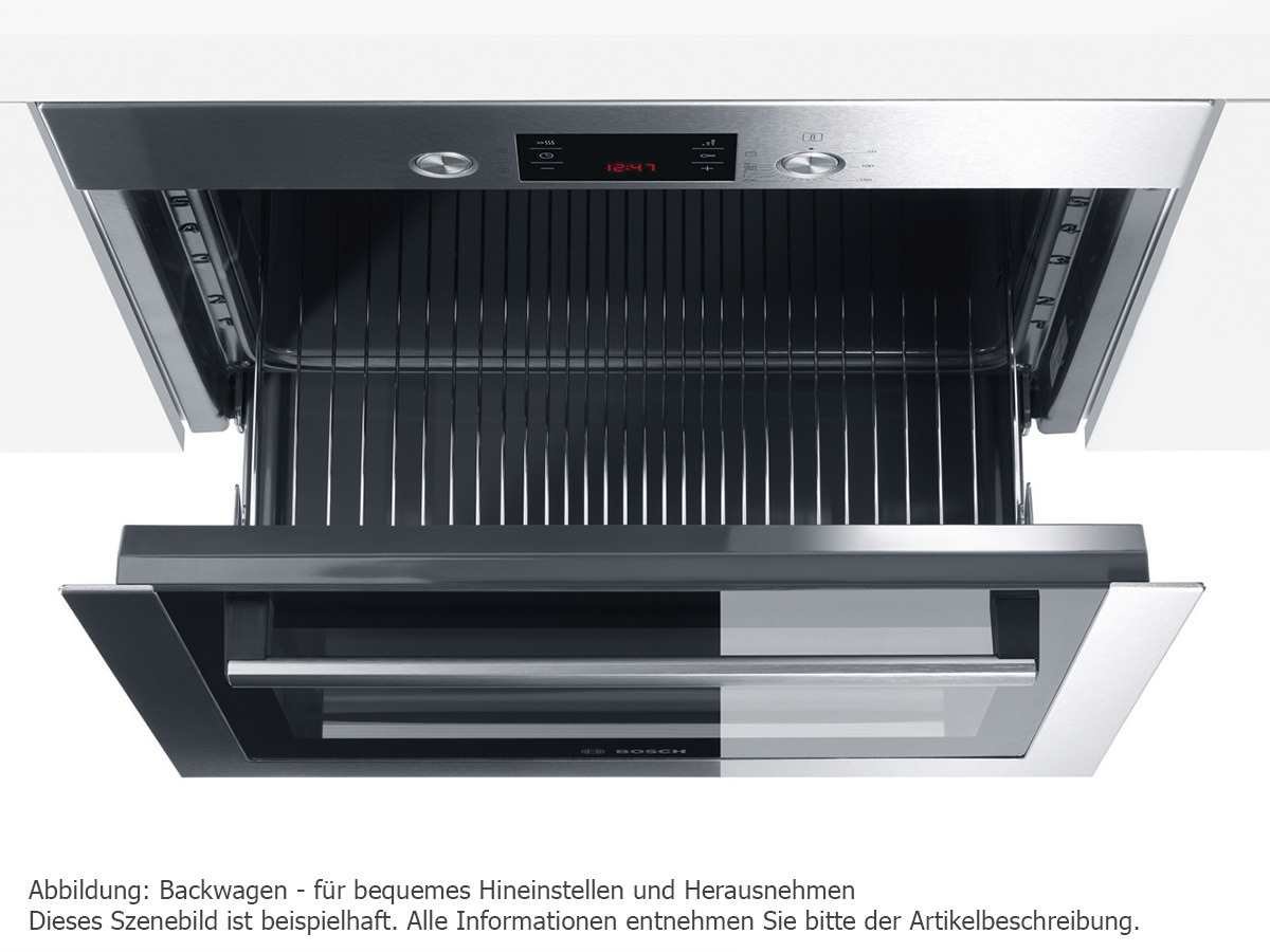 Bosch HND32PS55 Backofen-Kochfeld-Kombination/A / 66 L / 3D Heißluft Plus / 1 Zweikreis-Kochzone/edelstahl