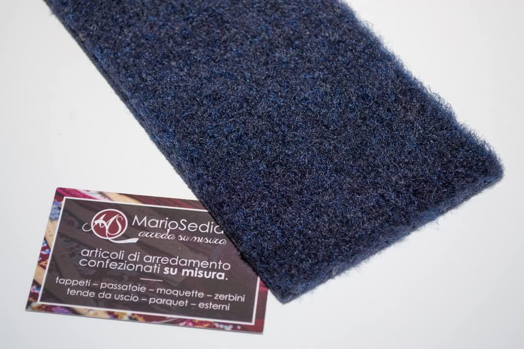 Giardì Outdoor Carpet, Suitable for Nautical use - Navy 06 - Width 200cm - Length Variable to Meter