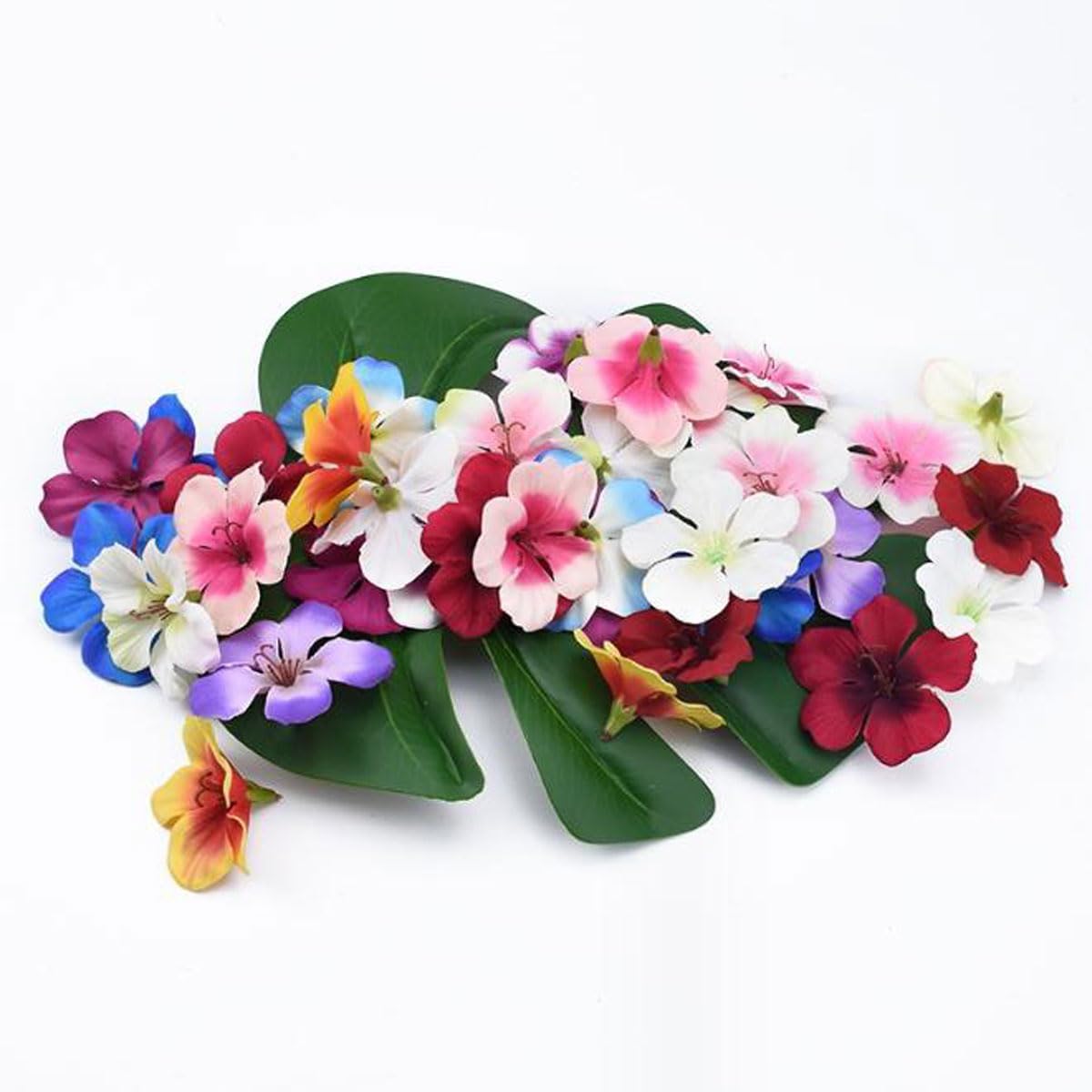 50 Stück Künstliche Orchideen-Blüten Aus Seide – Für DIY, Hochzeit & Deko