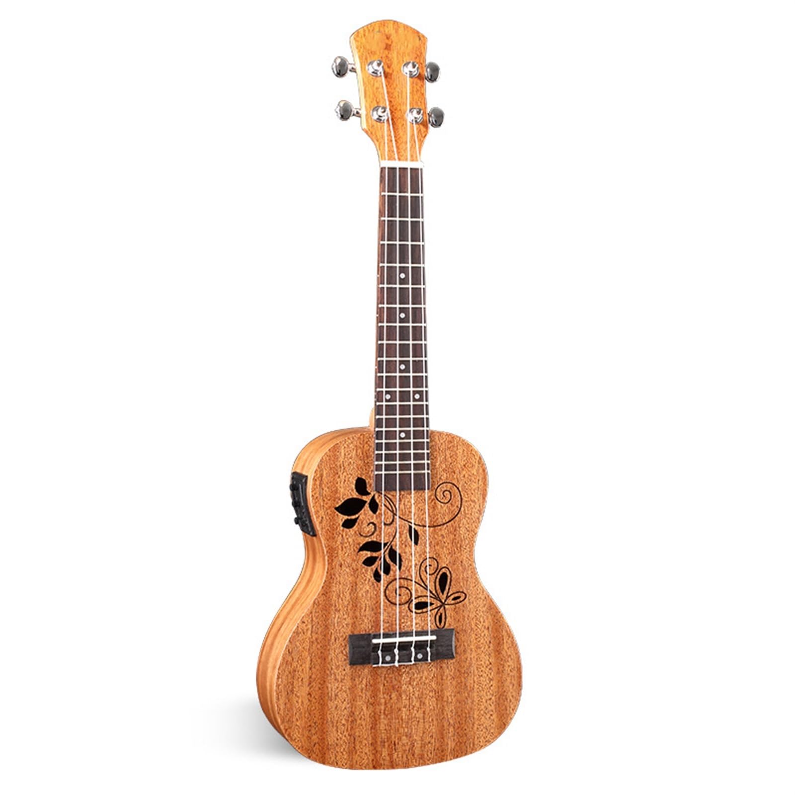 ukulele Chitarra Ukulele Elettrica Professionale In Mogano Da 23 Pollici Per Principianti