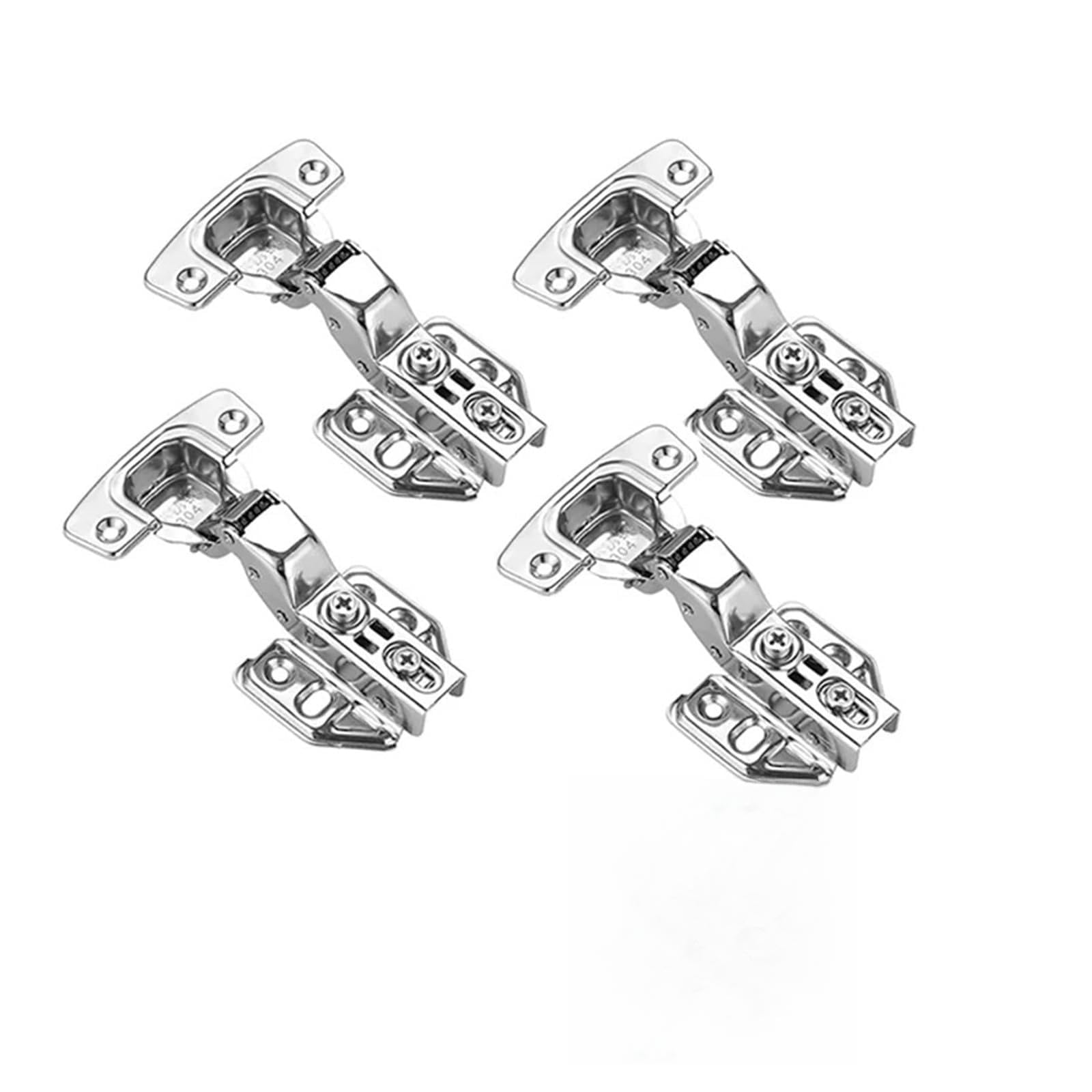 Psbdfldabfjc Inset 4Pcs 2-20Pcs Cabinet Door Hinges Stainless Steel Hydraulic