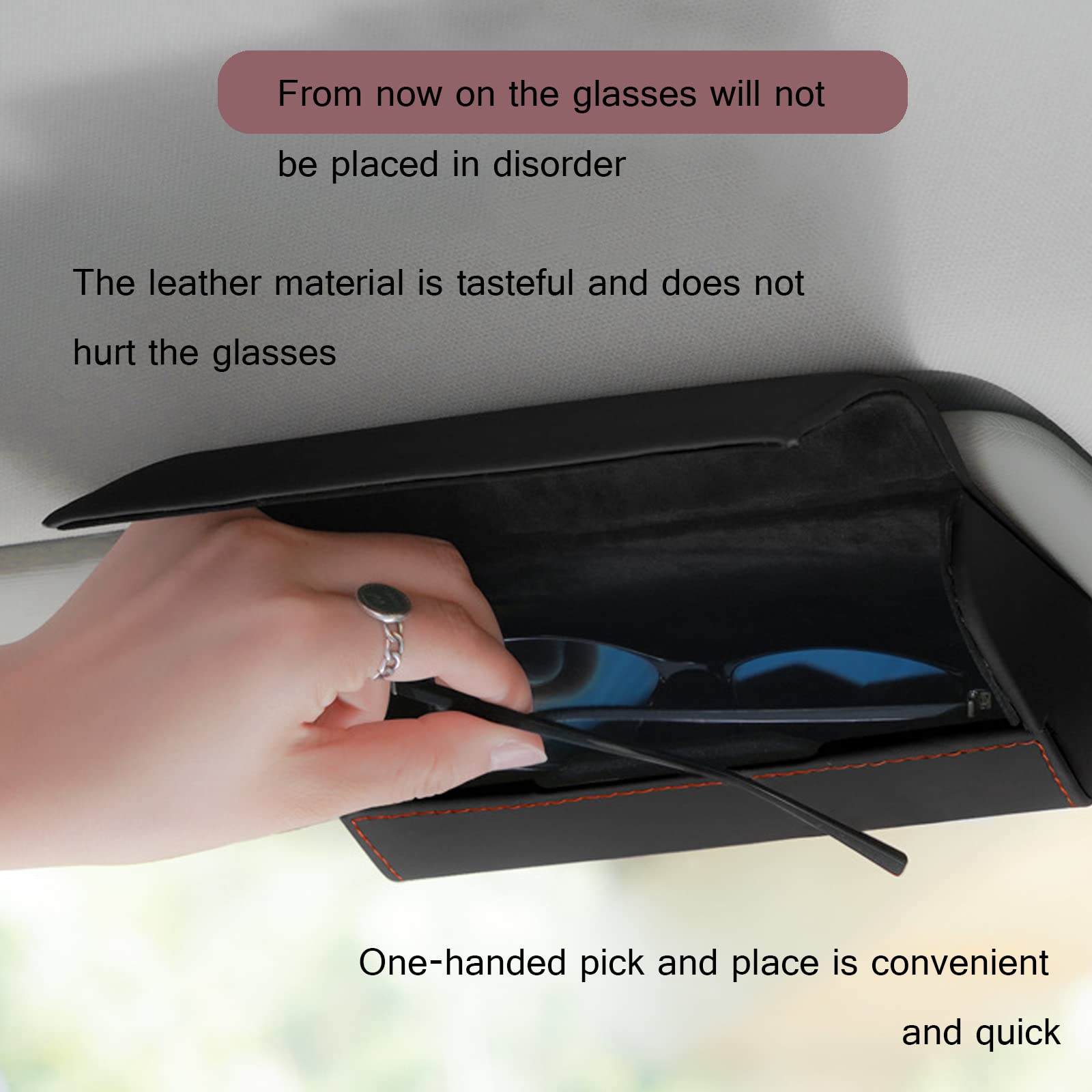 Eventerde Étui à Lunettes De Soleil Pour Voiture, Boîte De