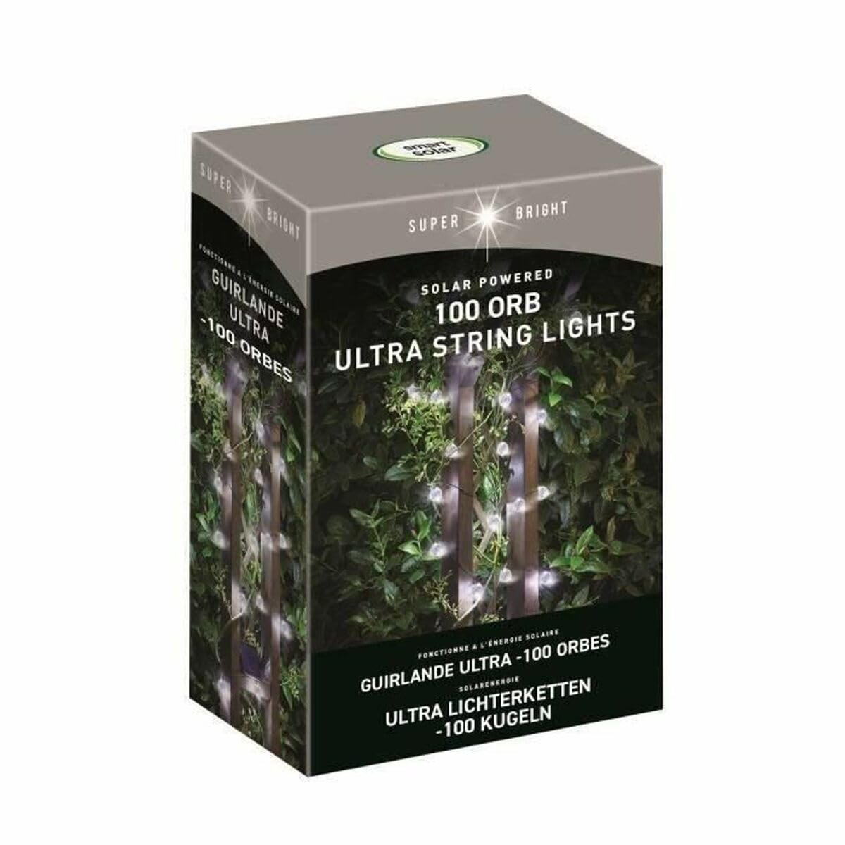 Smart Solar 100 Orbs Ultra Solar Light String JNS_476545