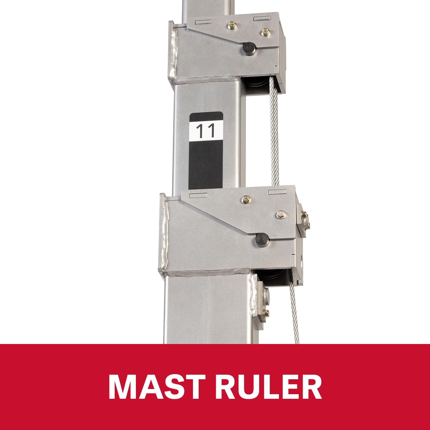 Jet SkyHyker Material Lift, 25' Max Height, 2000 Lb Lifting Capacity (Model SKY25)
