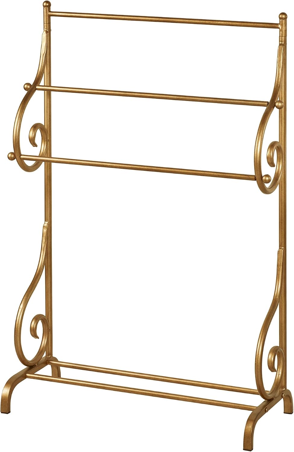 Touch of Class Anna Metal Floor Stand, Antique Gold