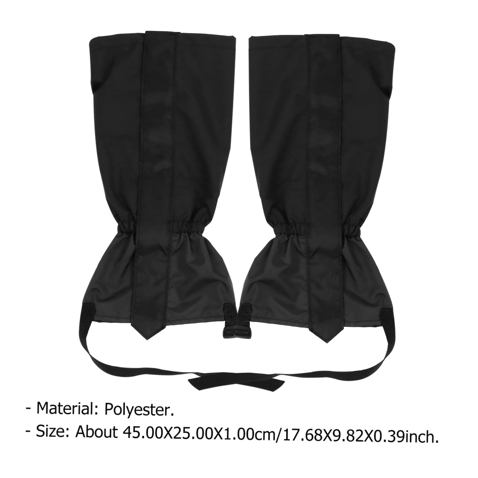 Anneome Hiking Leg Cover 1 Pair Walking Gaiters Sludge and Windproof Footmuffs