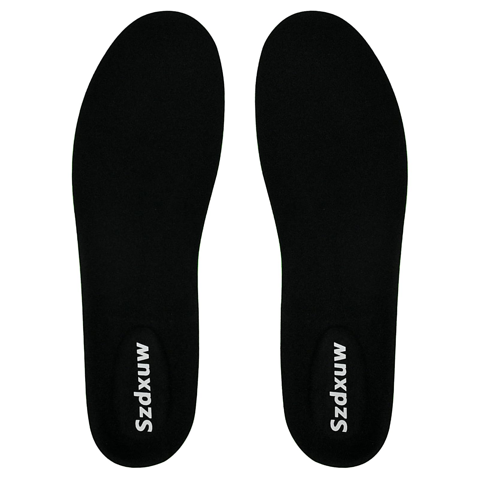 Szdxuw Solette in Memory Foam Donna Uomo - Solette Comfort per Arco Plantare, Fascite Plantare, Inserti Per Scarpe Da Ginnastica, Lavoro, Sportive E Stivali, Nero Extra grande