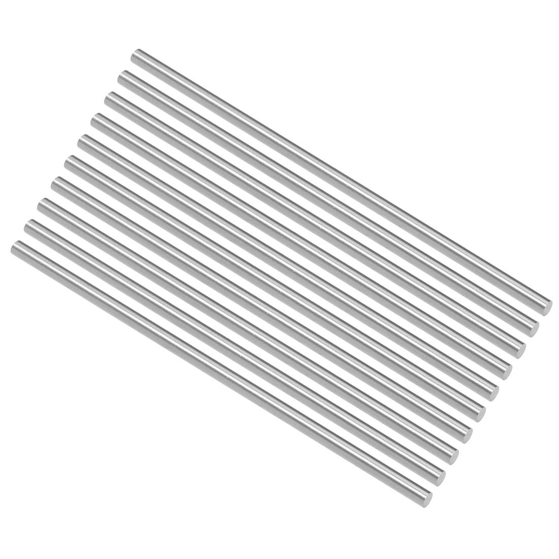 Produktbild von Sourcing Map HSS-Rundstab – 2 Stück, ⌀ 8 Mm, Länge 100 Mm, HRC 61-63 – Für Drehmaschinen, DIY & Modellbau