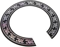 Vista 2 de Incrustación de roseta de agujero de sonido de PVC duro, para guitarra acústica de 38 39 pulgadas